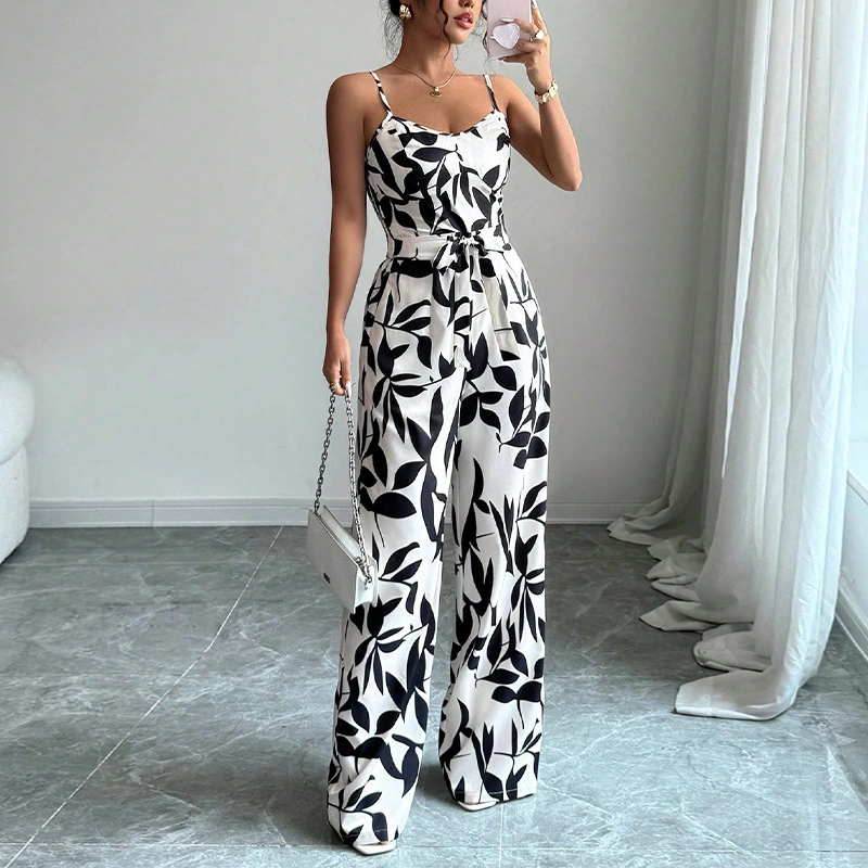 Summer European And American Women In Jumpsuits