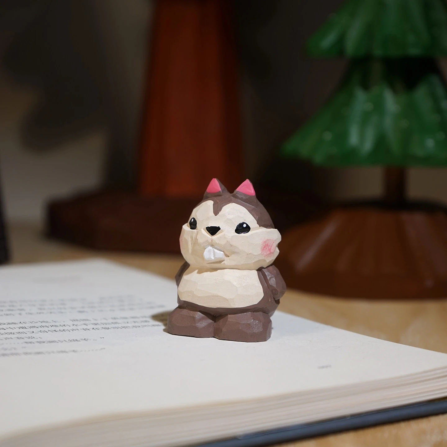 Chipmunk Handmade Small Ornament Desktop Decoration