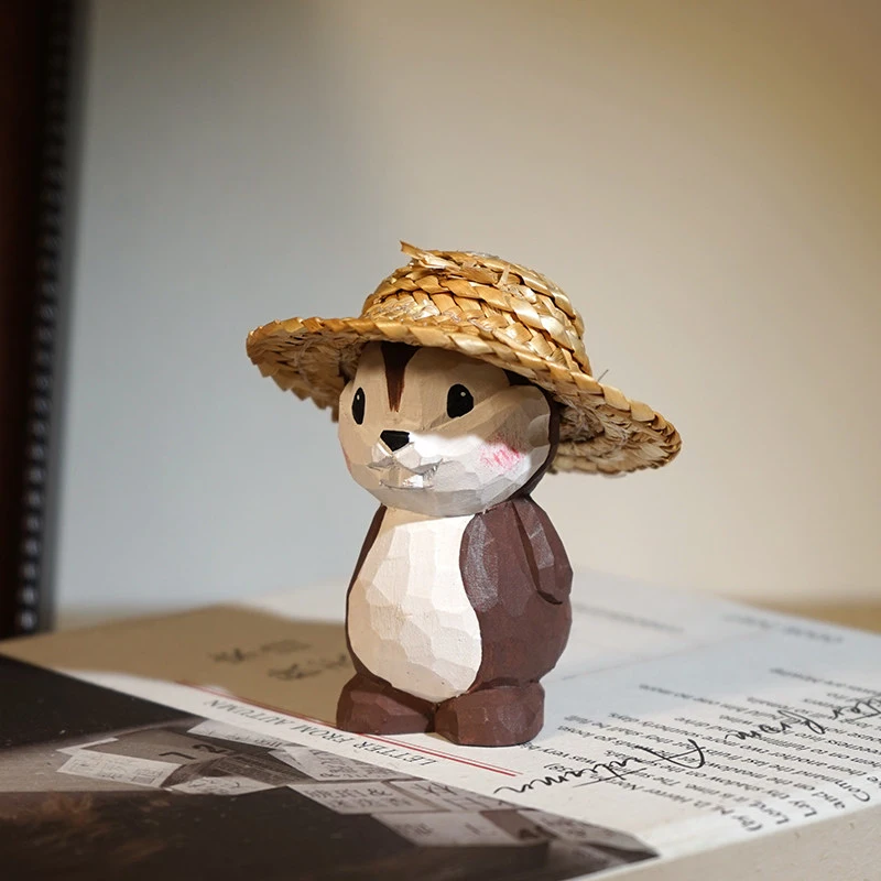 Chipmunk Handmade Small Ornament Desktop Decoration