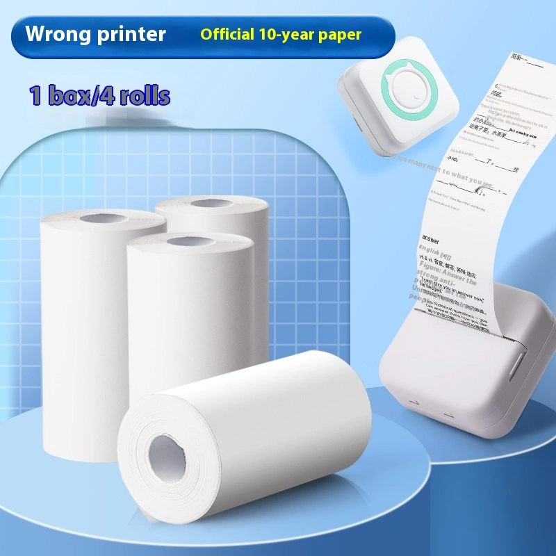 Sticker Printer Paper 57 X30 Label Universal Sticker
