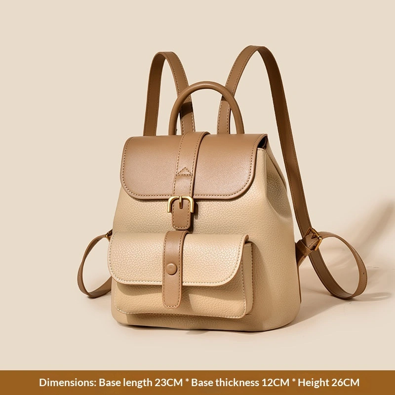 High-end Double-shoulder Backpack Large-capacity Student Bag
