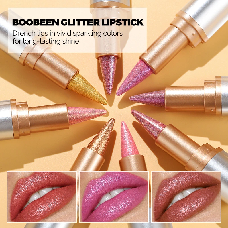 Pearlescent Finely Shimmering Lip Liner Lipstick Thats Long-lasting And Waterproof