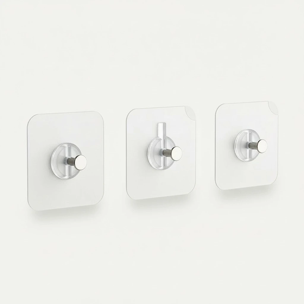 Strong Adhesive Wall Sticker With No Trace Nail Hook