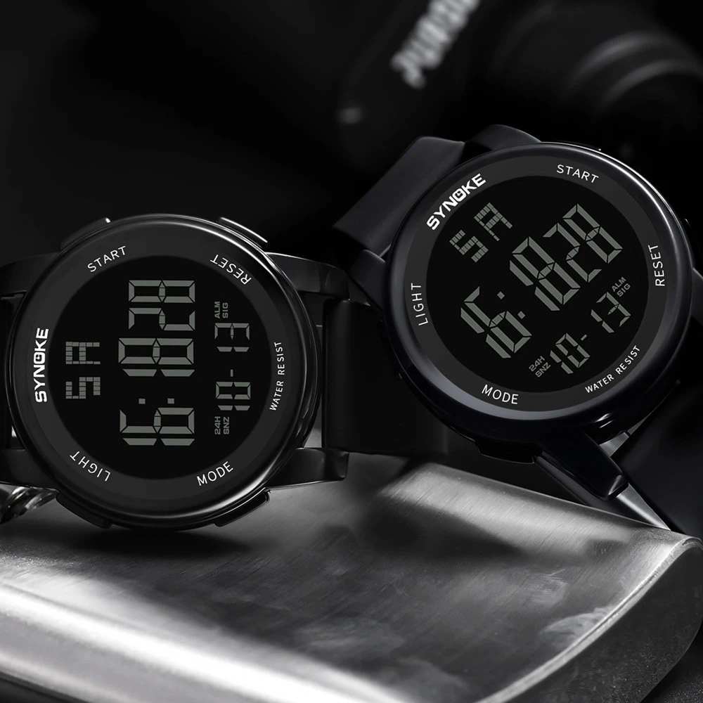 Mens Outdoor Sports Electronic Watch For Swimming