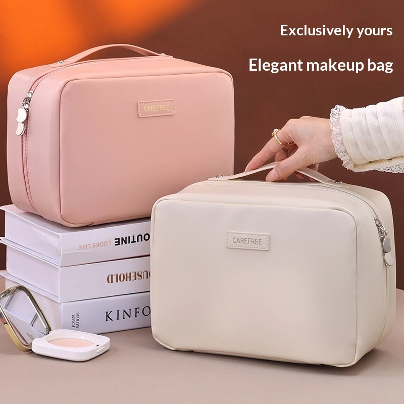 Portable, High-capacity Toiletries And Cosmetics Organizer