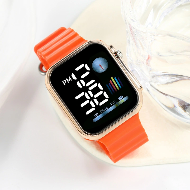 A Stylish Digital Watch For Students Who Keep Track Of Time