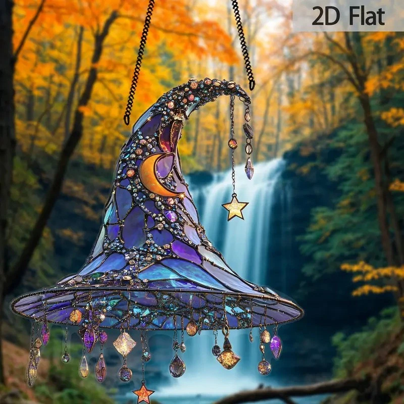 Angel Warrior Bird Of Paradise Floral Fragrance Stained Glass Sun Catcher