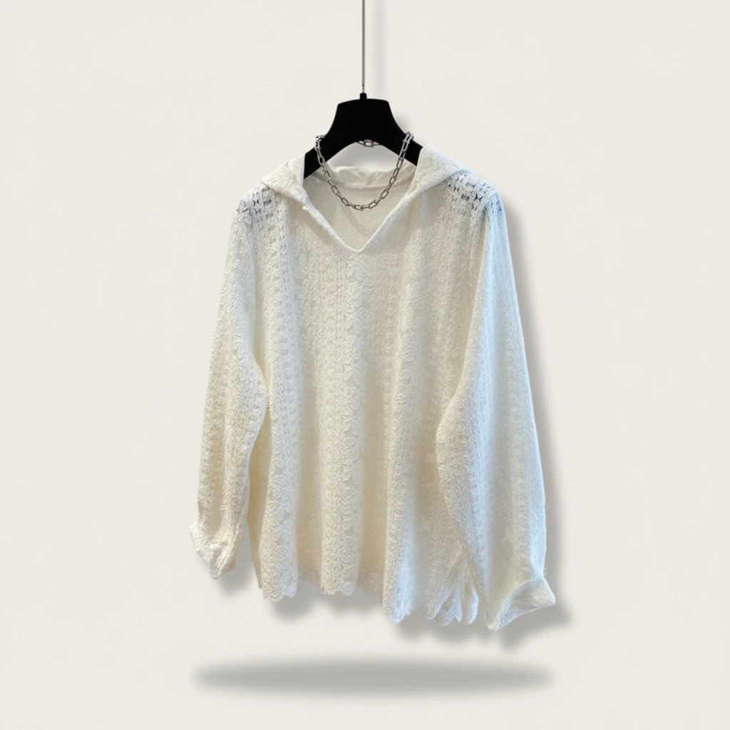 Winter Loose Layered Versatile Hooded Top