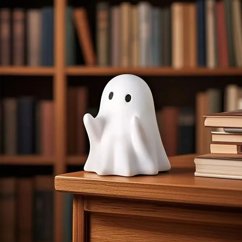 Cute 3D Halloween Ghost Pen Holder For Office And Home Desks