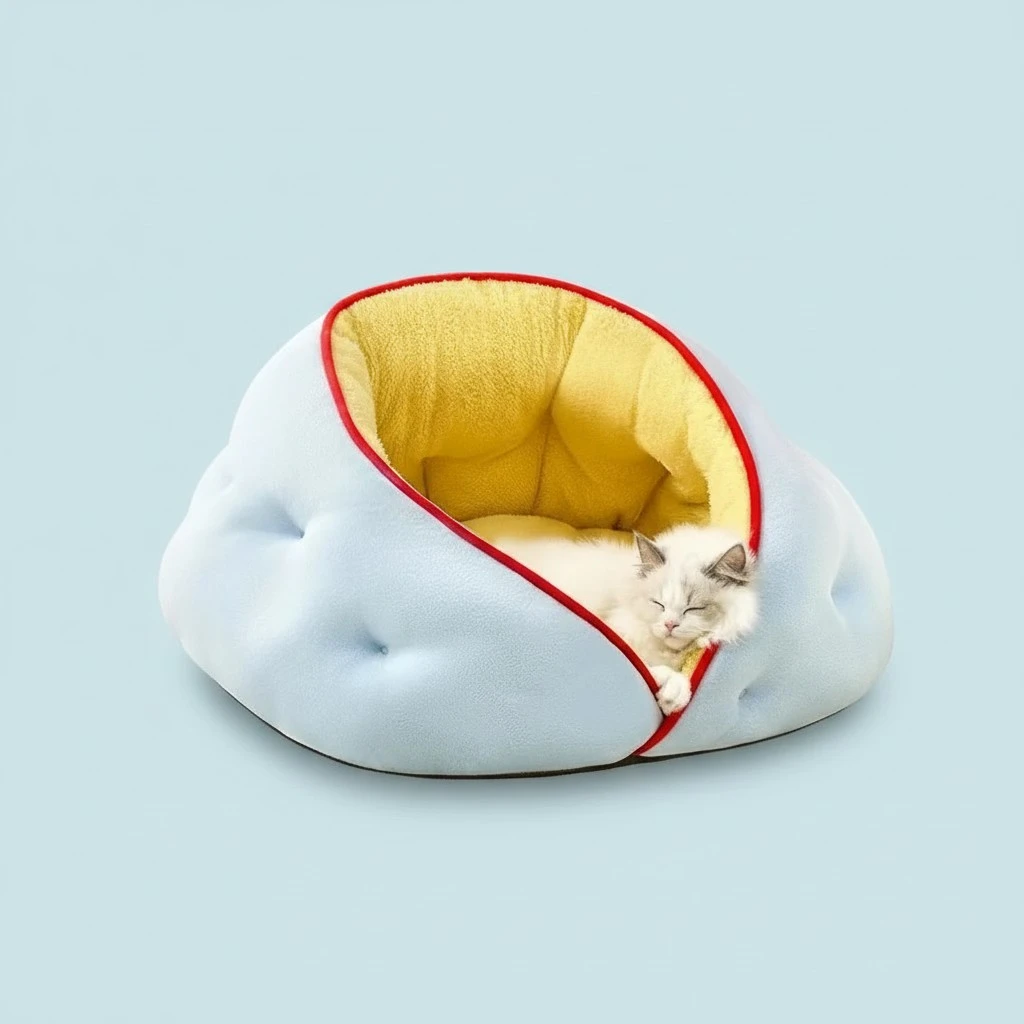 Thickened Dog House For Warmth And A Sense Of Security In Winter