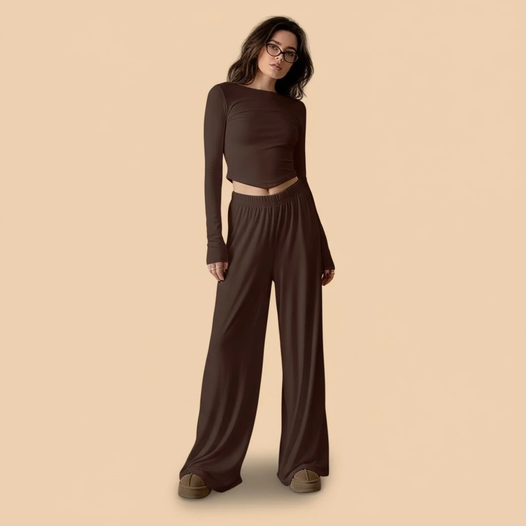 Stylish And Minimalist Womens Loungewear Set