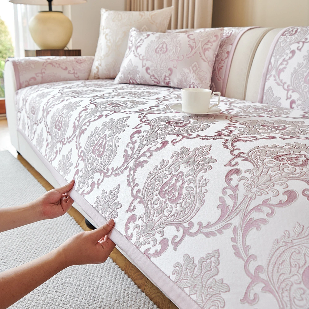 All-Season Non-Slip Sofa Cushion Cover European-Style Throw Blanket For Sofas