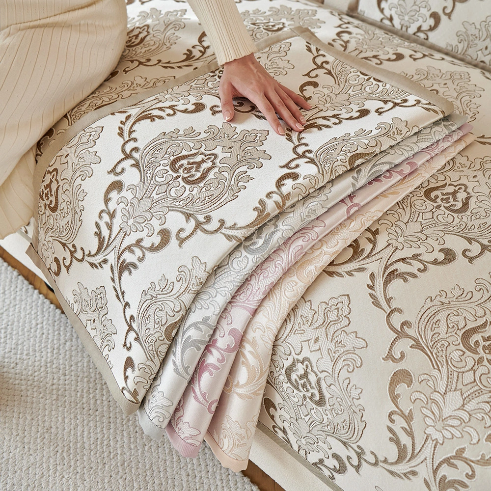 All-Season Non-Slip Sofa Cushion Cover European-Style Throw Blanket For Sofas