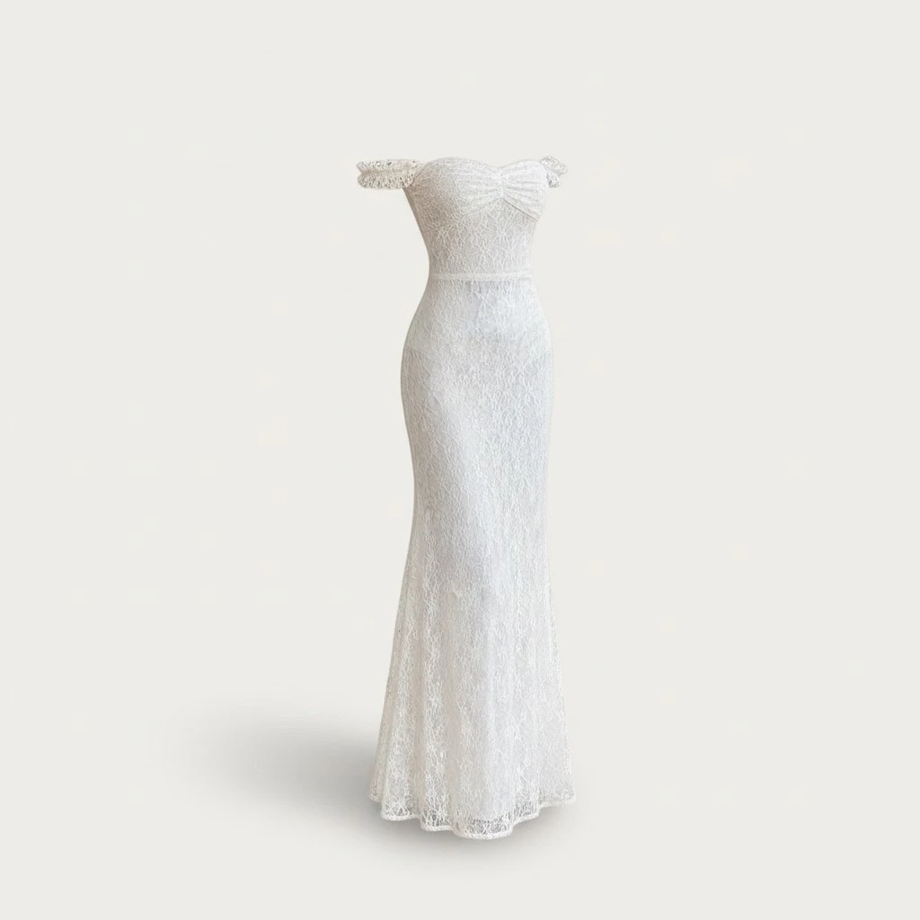 Strap High-waisted Figure-flattering Long Dress For Women