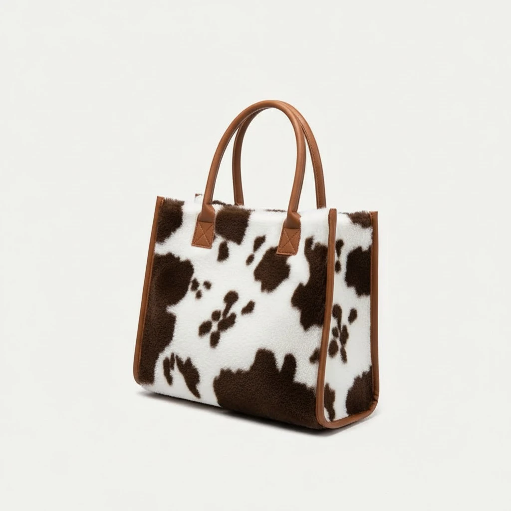 New Trendy Autumn Winter Versatile Plush Shoulder Bag