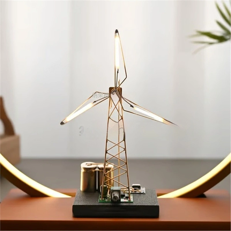 DIY Windmill Night Light Decorative Ornaments