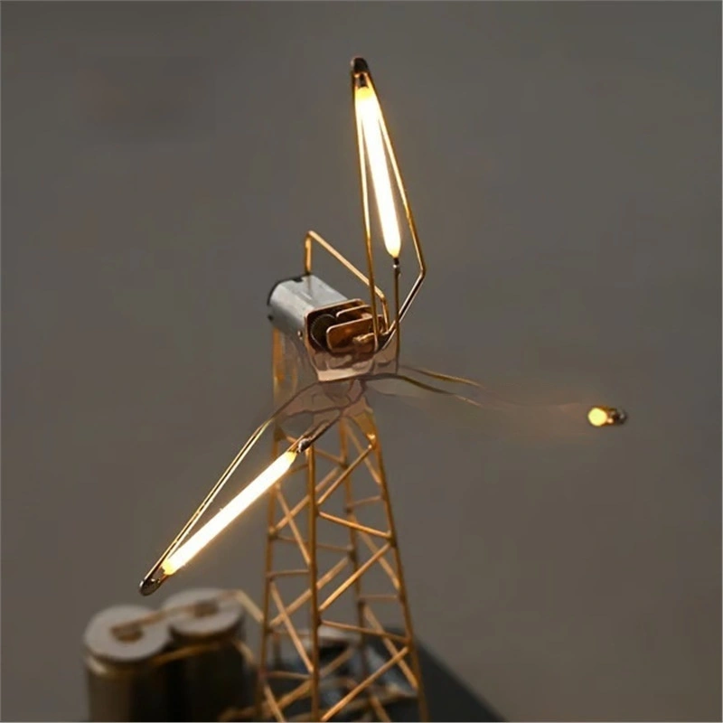 DIY Windmill Night Light Decorative Ornaments
