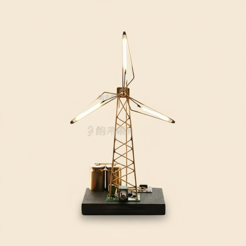DIY Windmill Night Light Decorative Ornaments