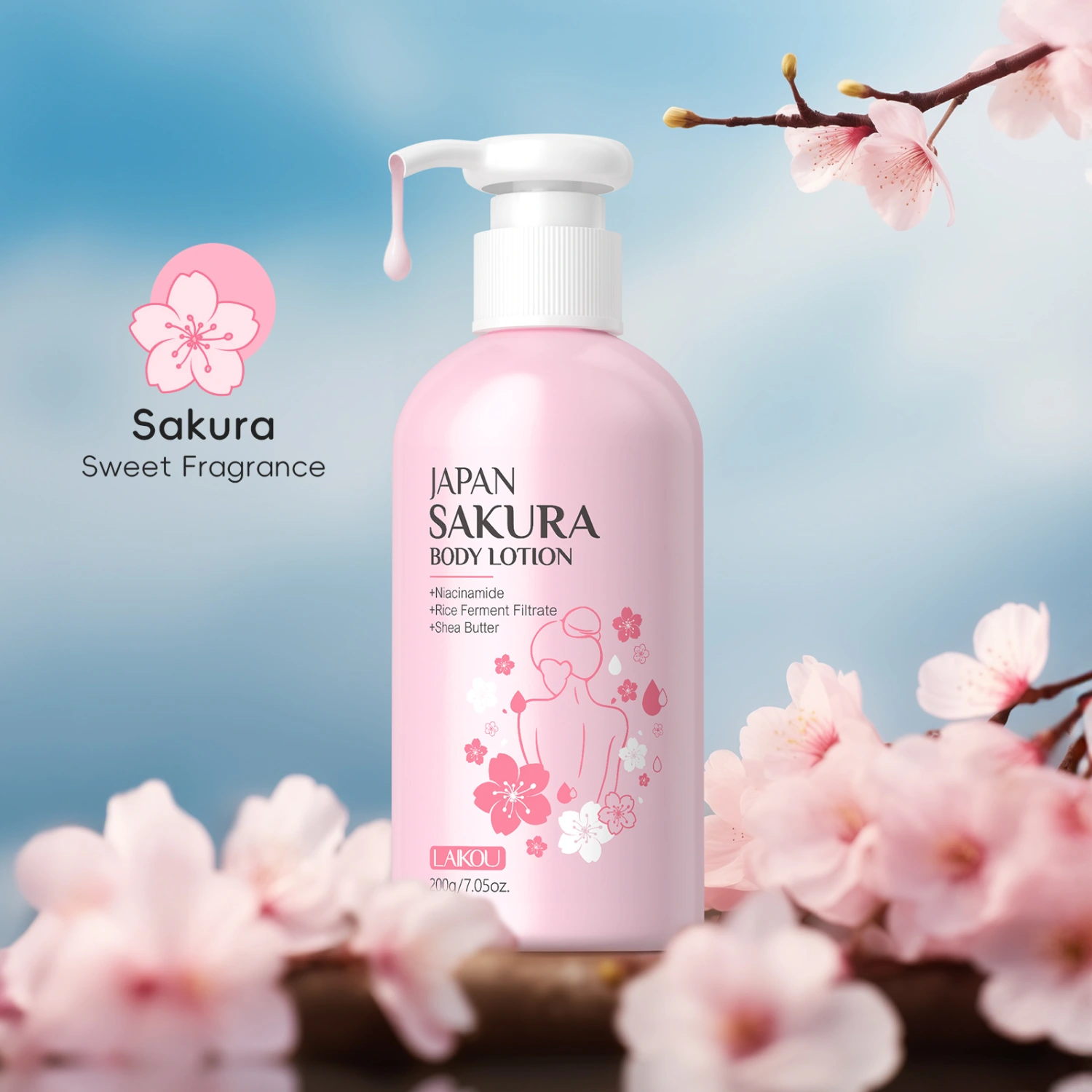 Long-lasting Fragrance Hydrating And Moisturizing Body Lotion