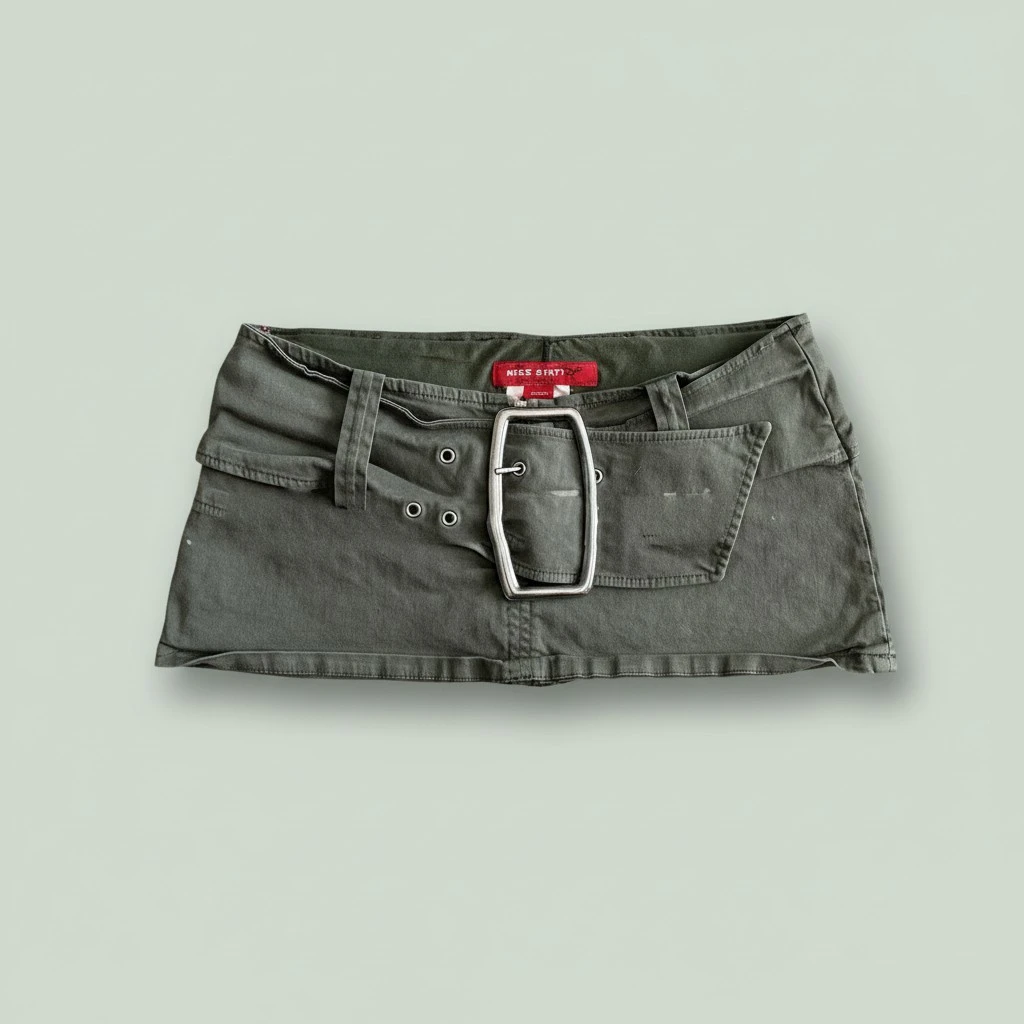Womens Summer Fashion Denim Skirt