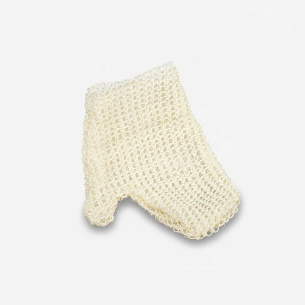 Natural Sisal Bath Scrubbing Gloves For Showering And Bathing