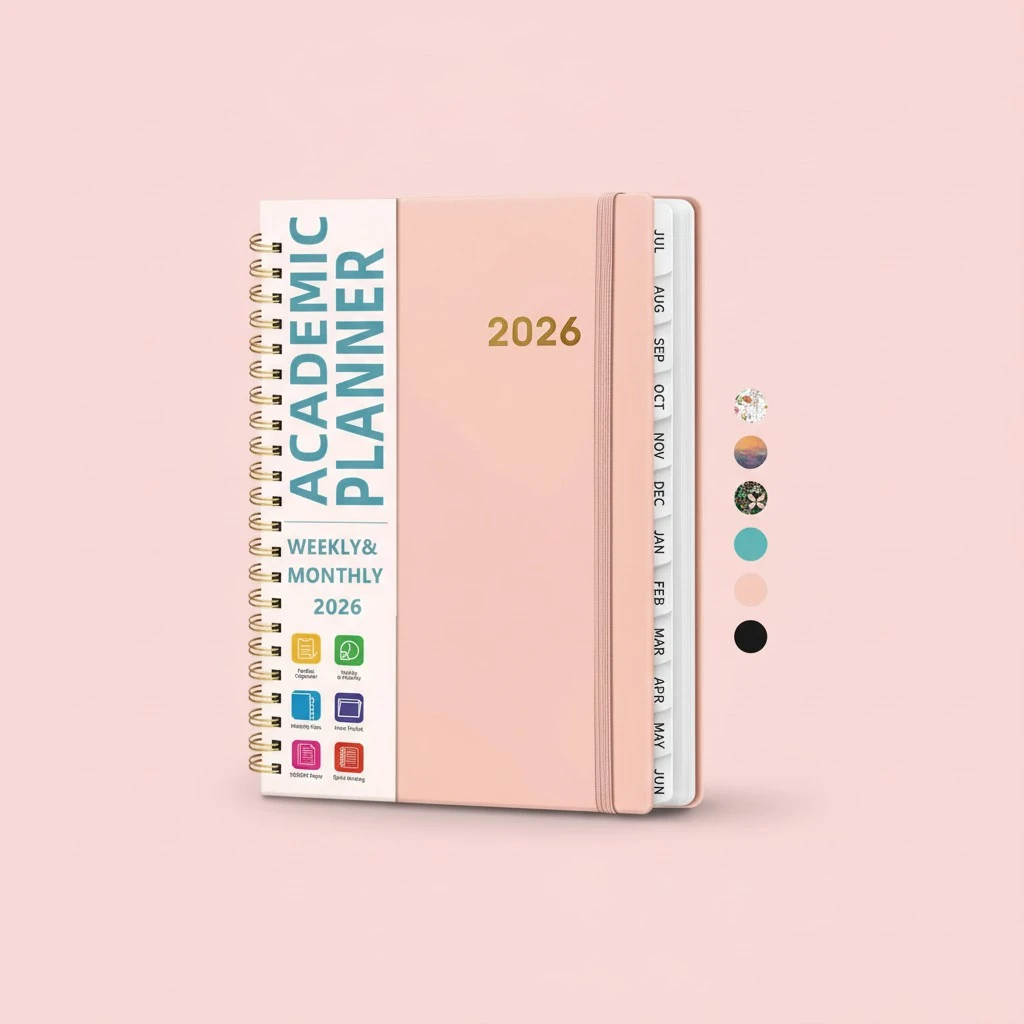 A5 Planner 2026 Coil Notebook