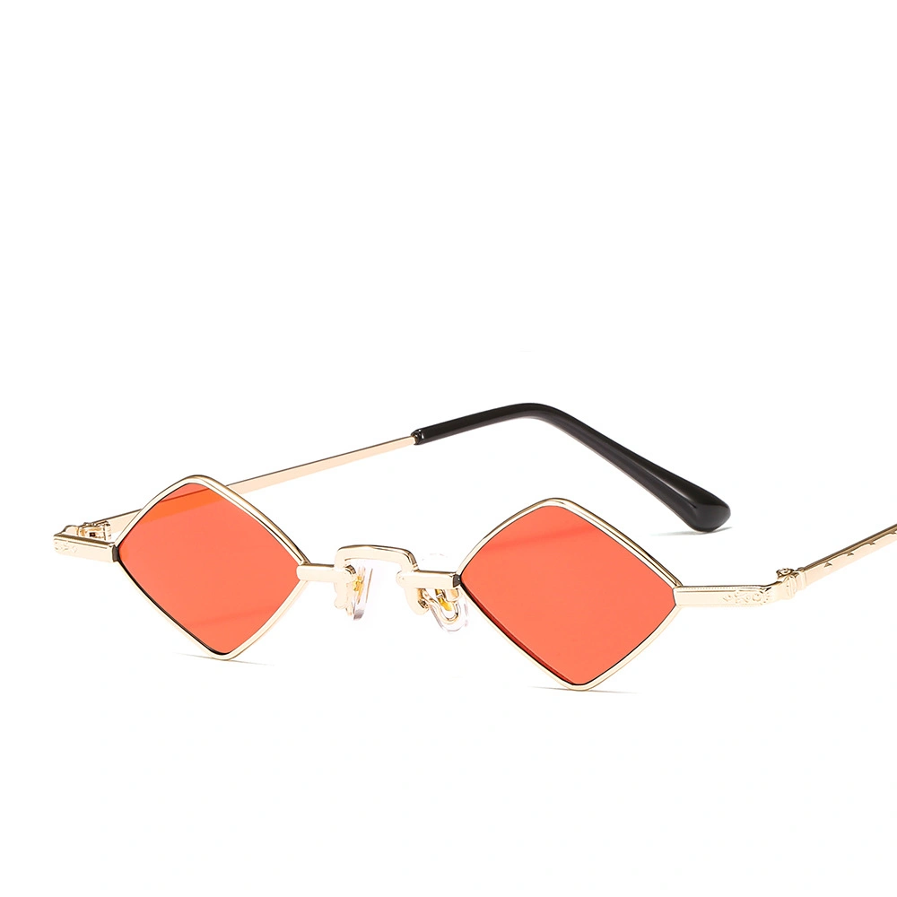 Trendy Triangle Irregular Alloy Small Frame Sunglasses
