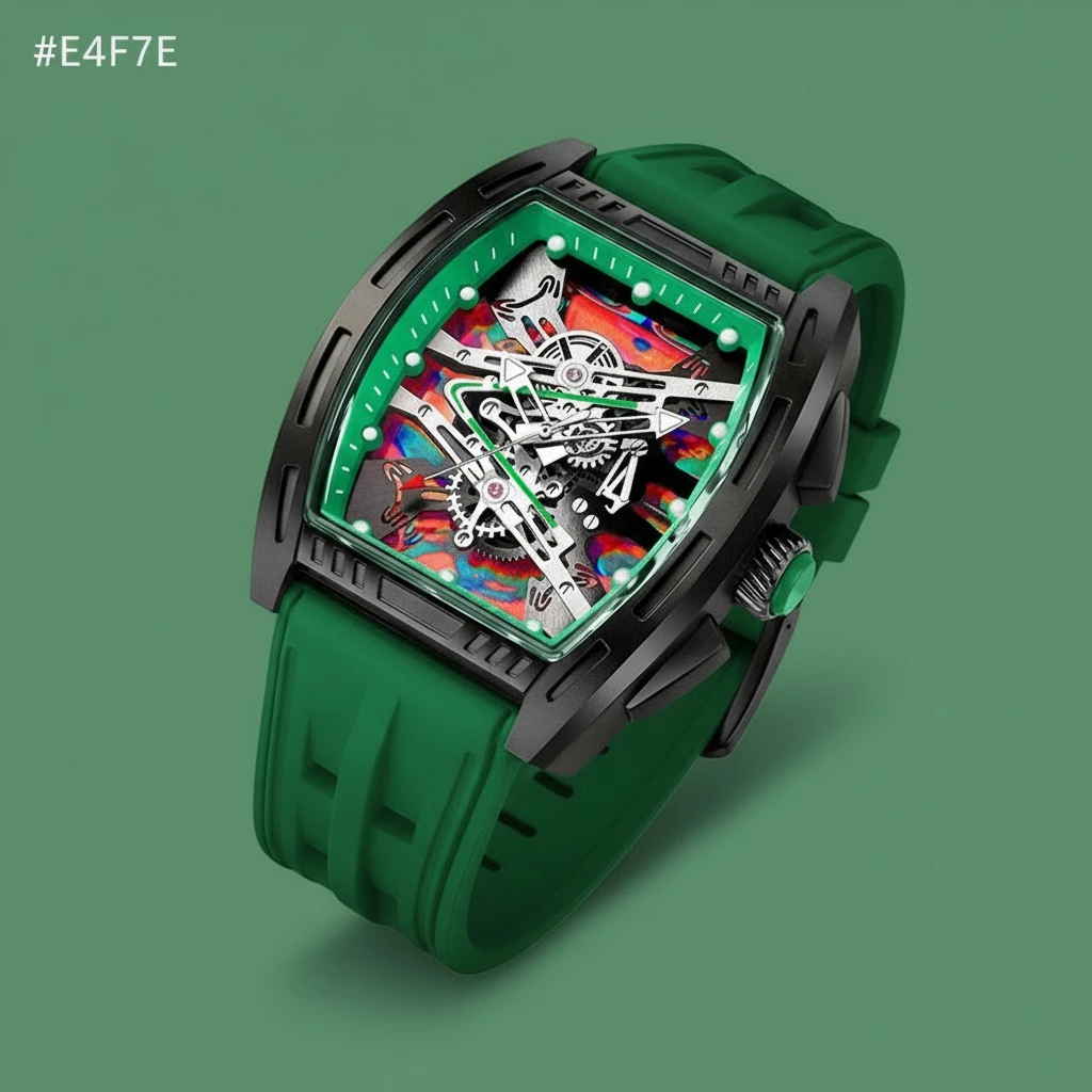 Luminous Water-resistant And Bold Quartz Sports Watchtrendy Cool And A Classic For Men