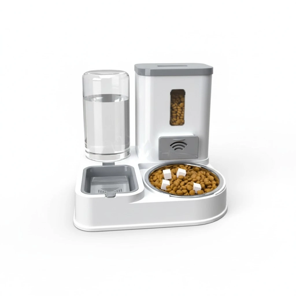 Pet Feeding And Drinking Station Bowl
