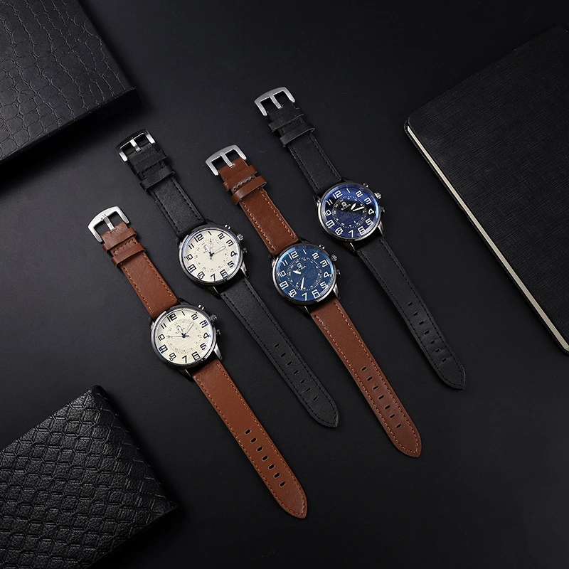 Belt Men's Digital Dial Quartz Watch