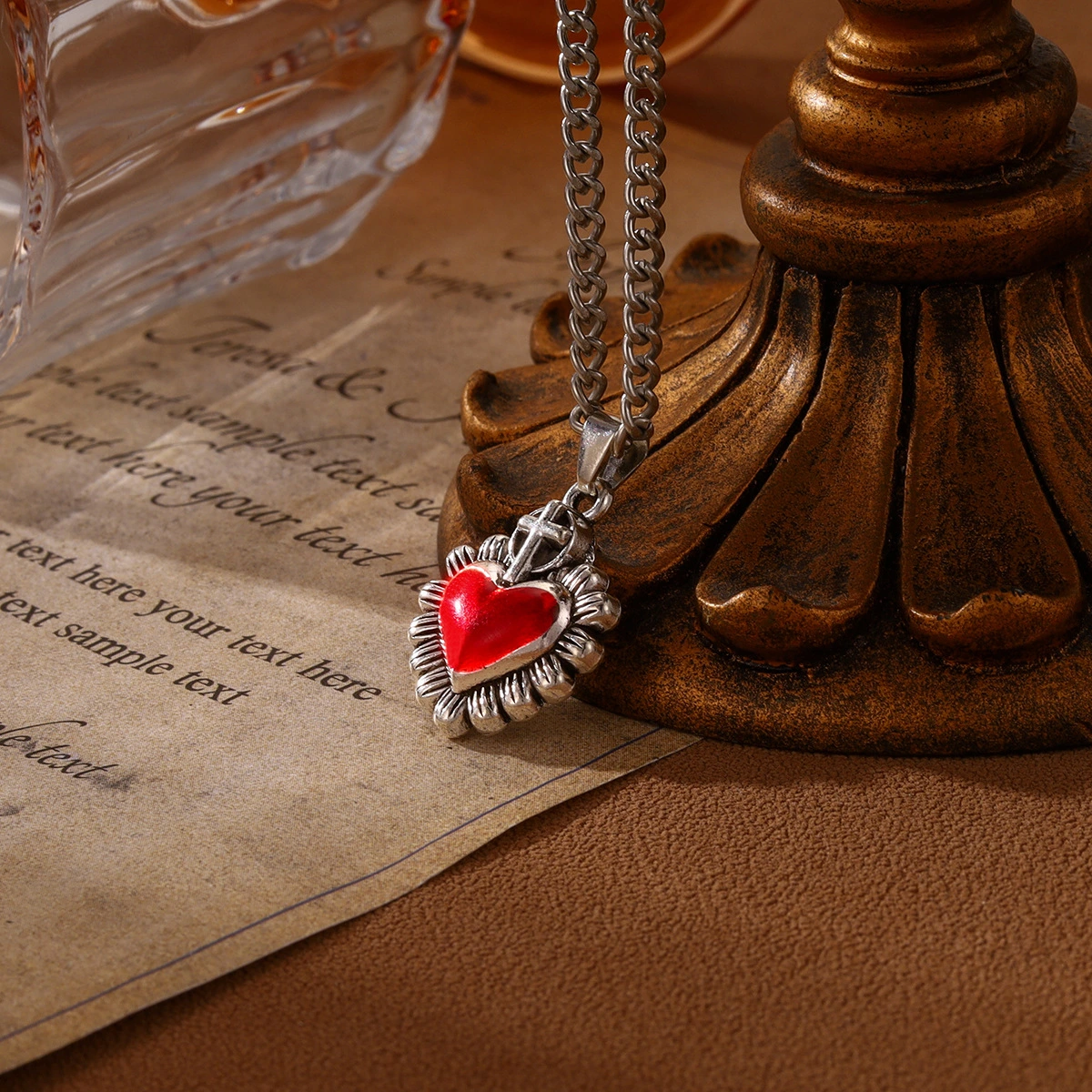 All-Hallows'-Eve Dark Gothic-style Necklace Thats Easy To Style With Any Outfit