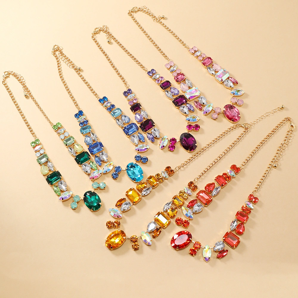 1 Piece Oversized Vintage Statement Necklace Fashionable Versatile Jewelry For Women Daily Wear