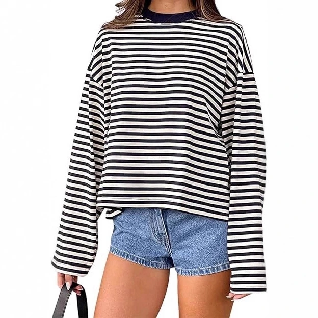 Womens 2025 Early Autumn New Loose Casual Top