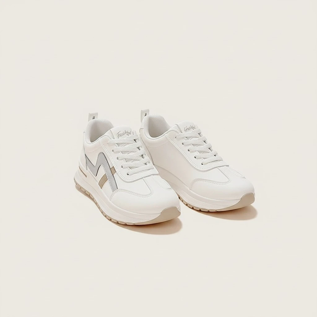 Multi-functional, Chunky-soled, Lightweight Casual Sneakers