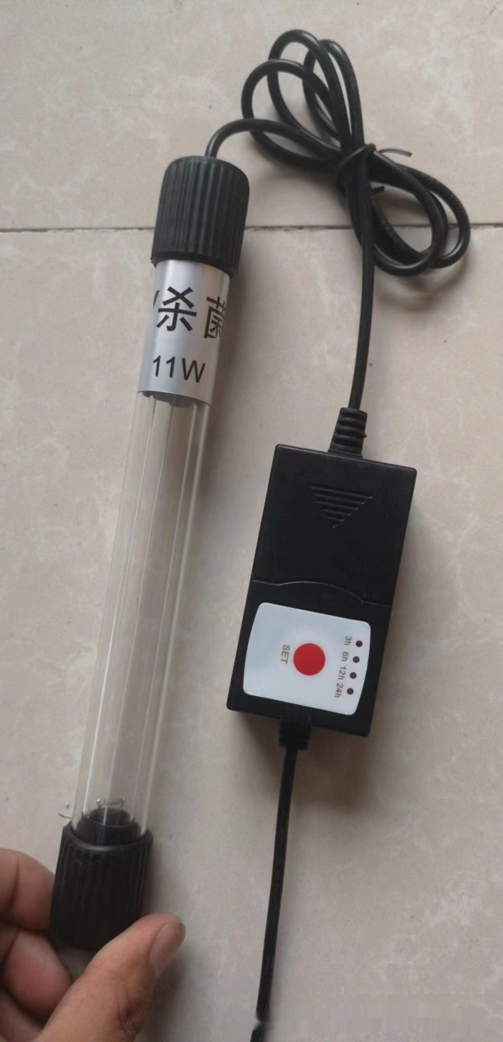 UV Ultraviolet Pond Water Purifier Algae Remover Submersible Sterilization Lamp