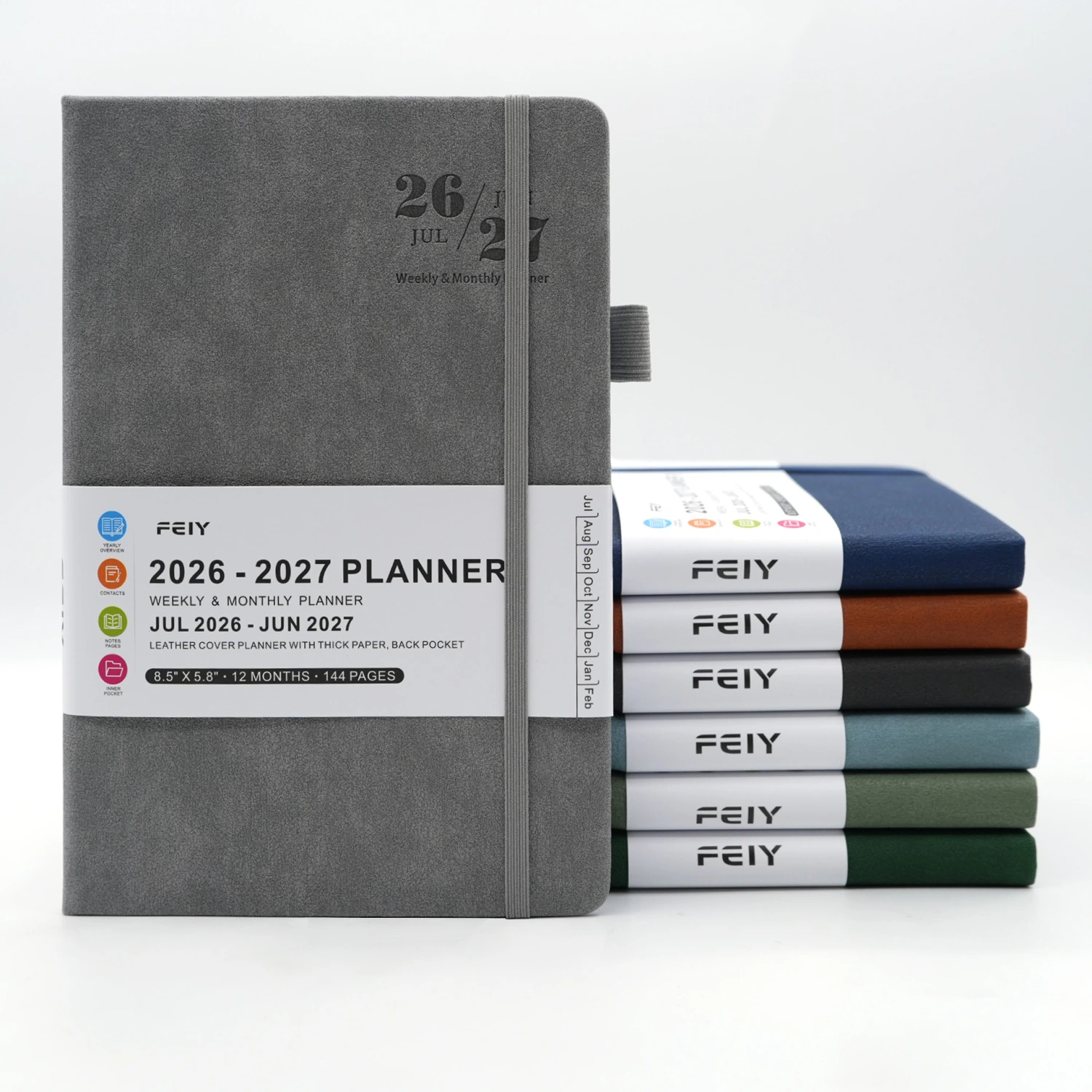 2026-2027 English Weekly Planner Notebook