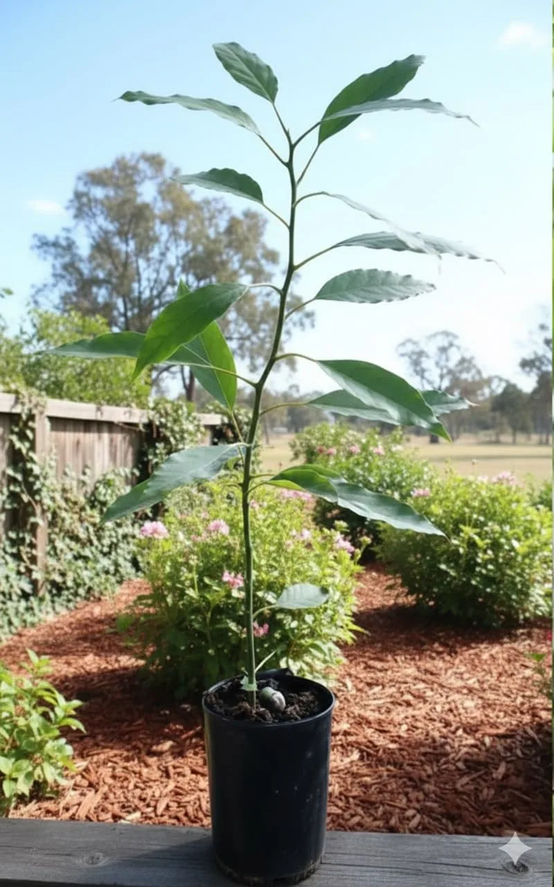 Mimosa Nursery- Brogden Avocado - Grafted Tree - 1 Feet Tall - Ship in Plastic Bag