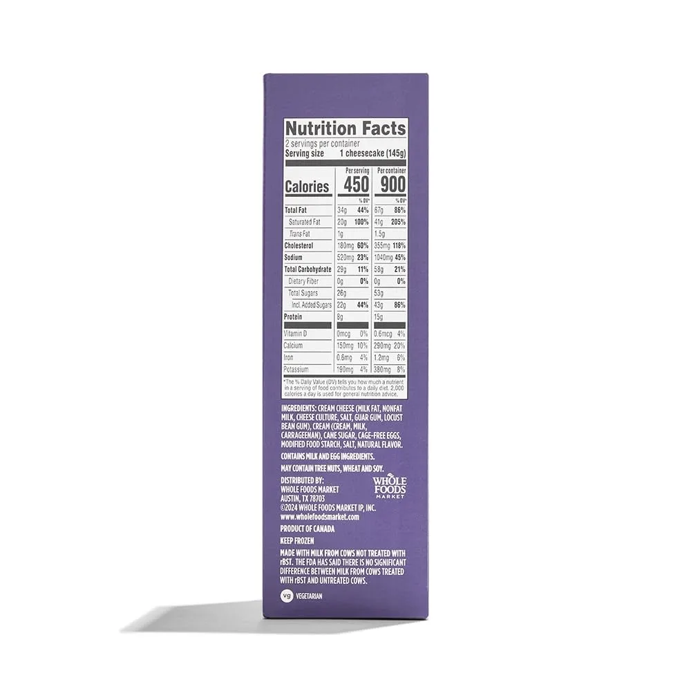 Whole Foods Market, Basque-Style Cheesecake, 10.2 Ounce
