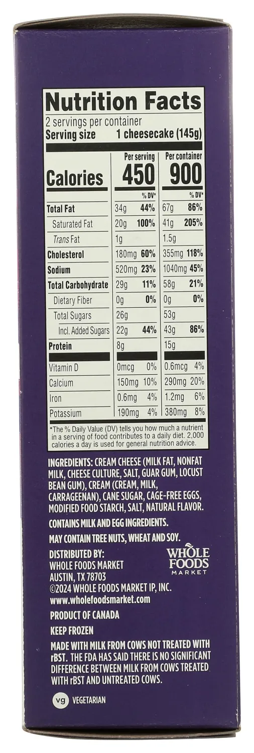 Whole Foods Market, Basque-Style Cheesecake, 10.2 Ounce