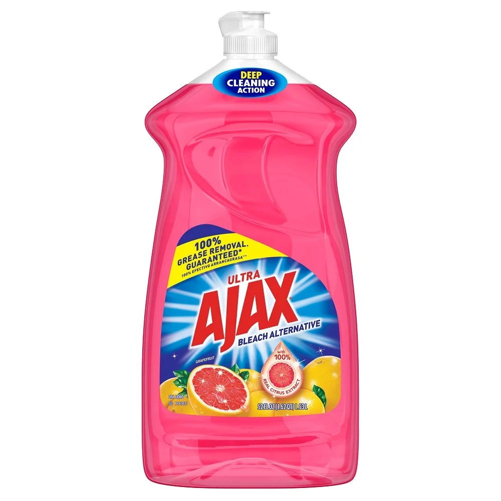 Ajax Bleach Alternative Grapefruit Dish Liquid, 52 fl oz (1)