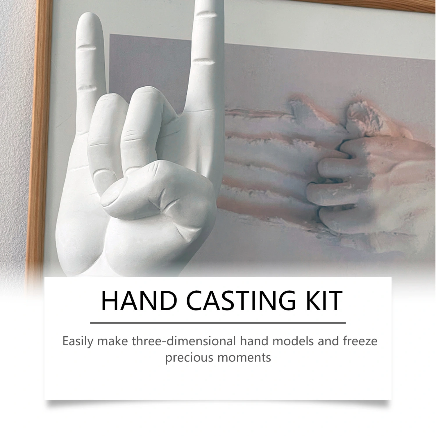 DIY Handprint Keepsake Kit For Hand Molds