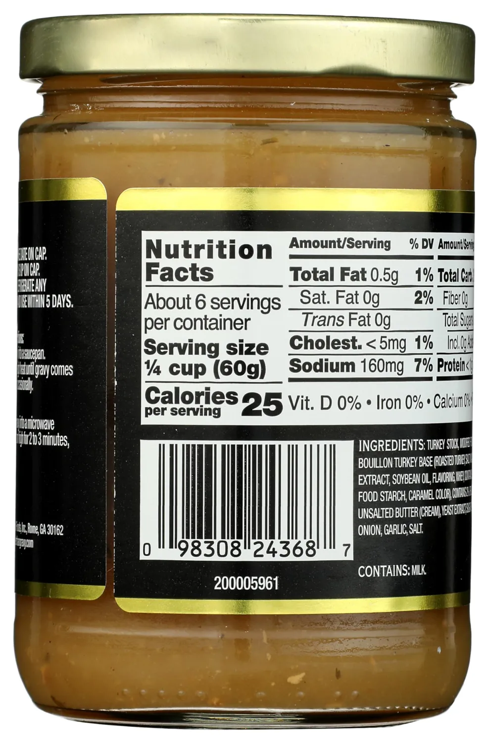 Better Than Gravy Roasted Turkey Gravy, 12 Ounce