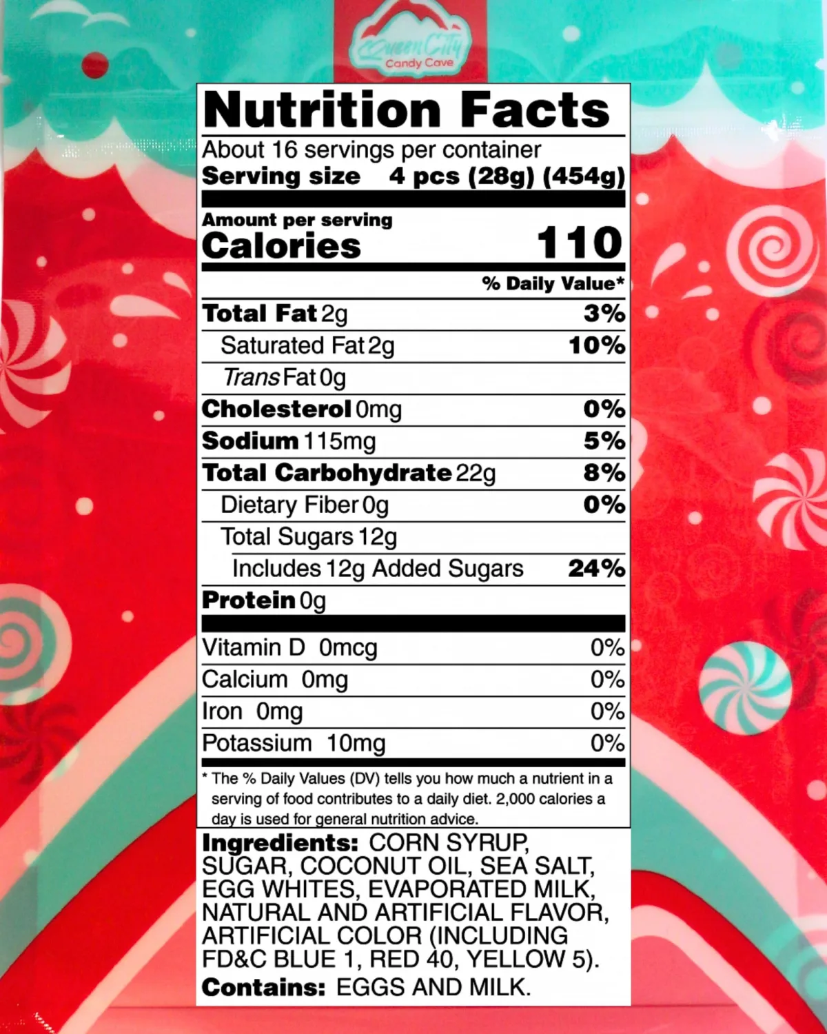 Glazed Donut Salt Water Taffy - Individually Wrapped Assorted Flavors - Old Fashion Saltwater Taffy Candy Bulk (1 Pound)