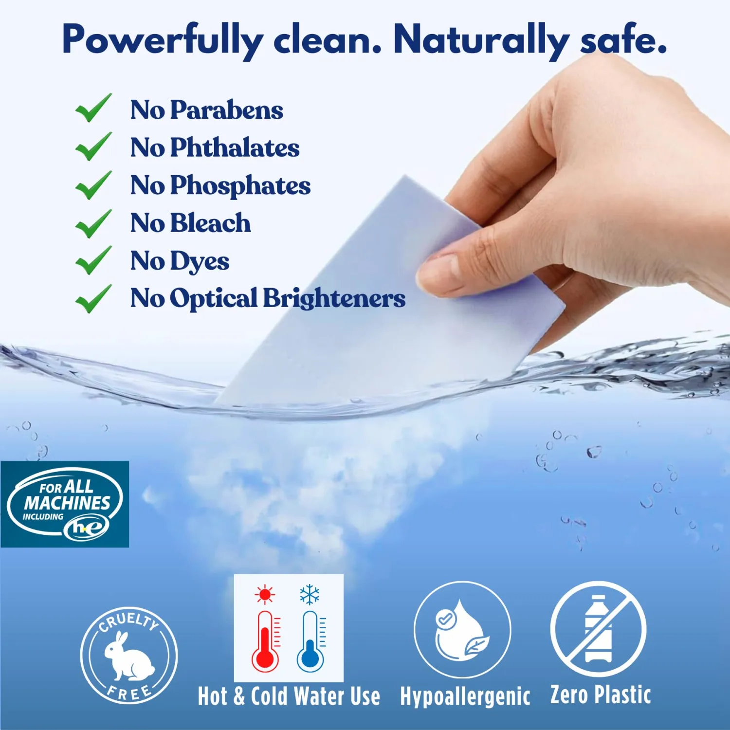 Laundry Detergent Sheets Fresh Linen Scent - 120 Loads Eco Liquidless Soap - Travel-Friendly for Hot & Cold Cycles, Tackles Tough Stains & Odors - Gentle on Skin, 120 Sheets