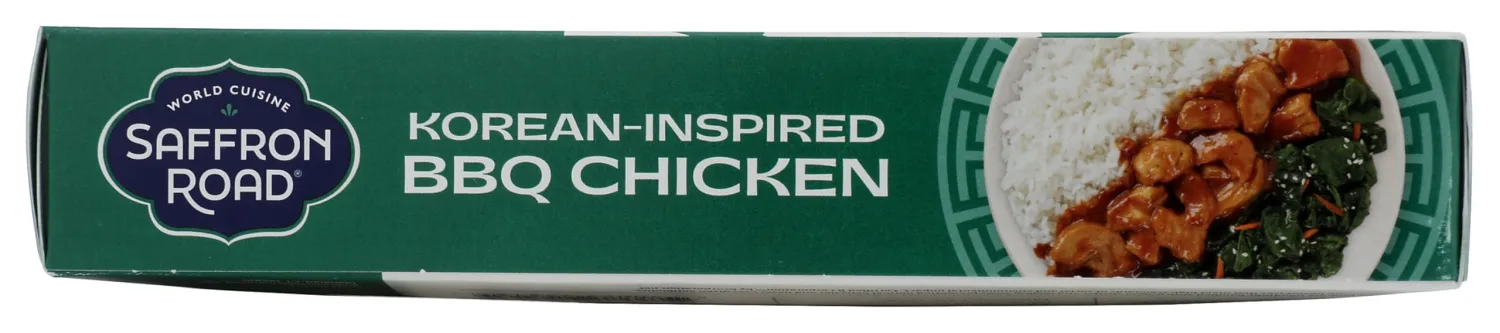 SAFFRON ROAD Korean Fire-Roasted Chicken with Spinach, 10 OZ