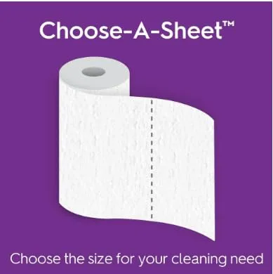 Viva Soft & Strong Kitchen Paper Towels, White, Single Ply, Signature Cloth, Absorbent, 6 Double Rolls, 660 Sheets