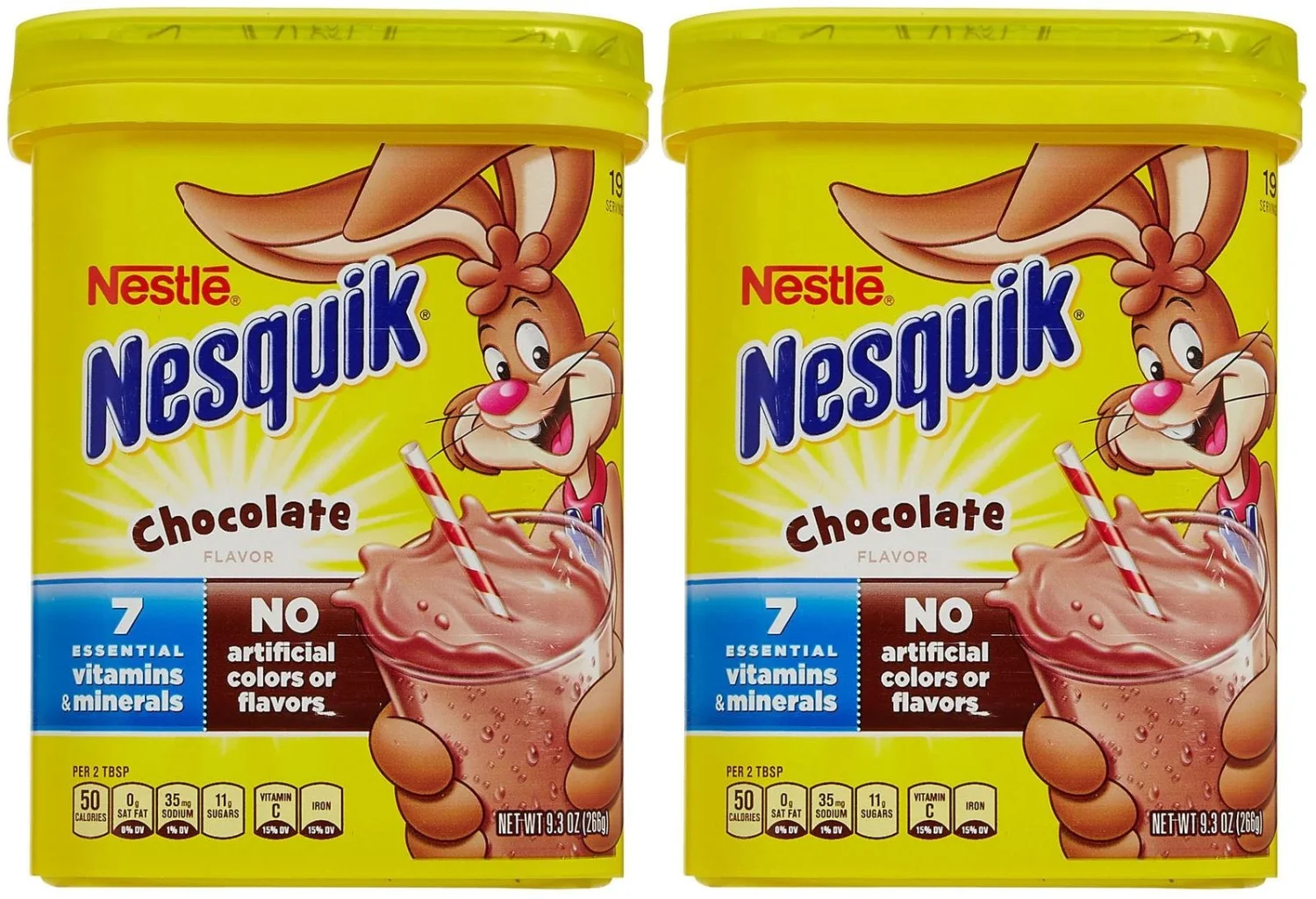 Nesquick Flavored Powder-Chocolate-9.3 Oz-2 Pack