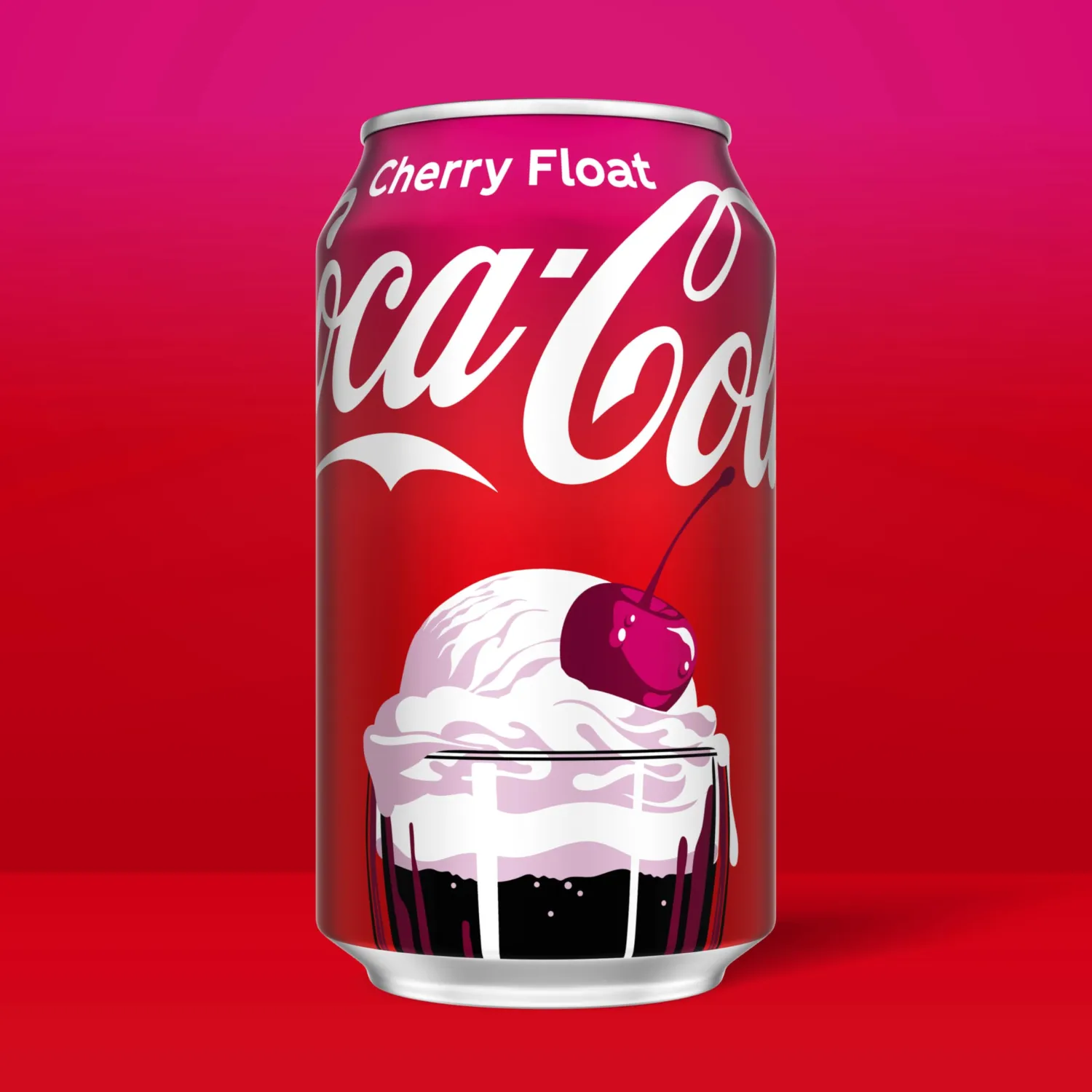Coca-Cola Cherry Float Soda Soft Drink Cans, 12 fl oz, 12 Pack