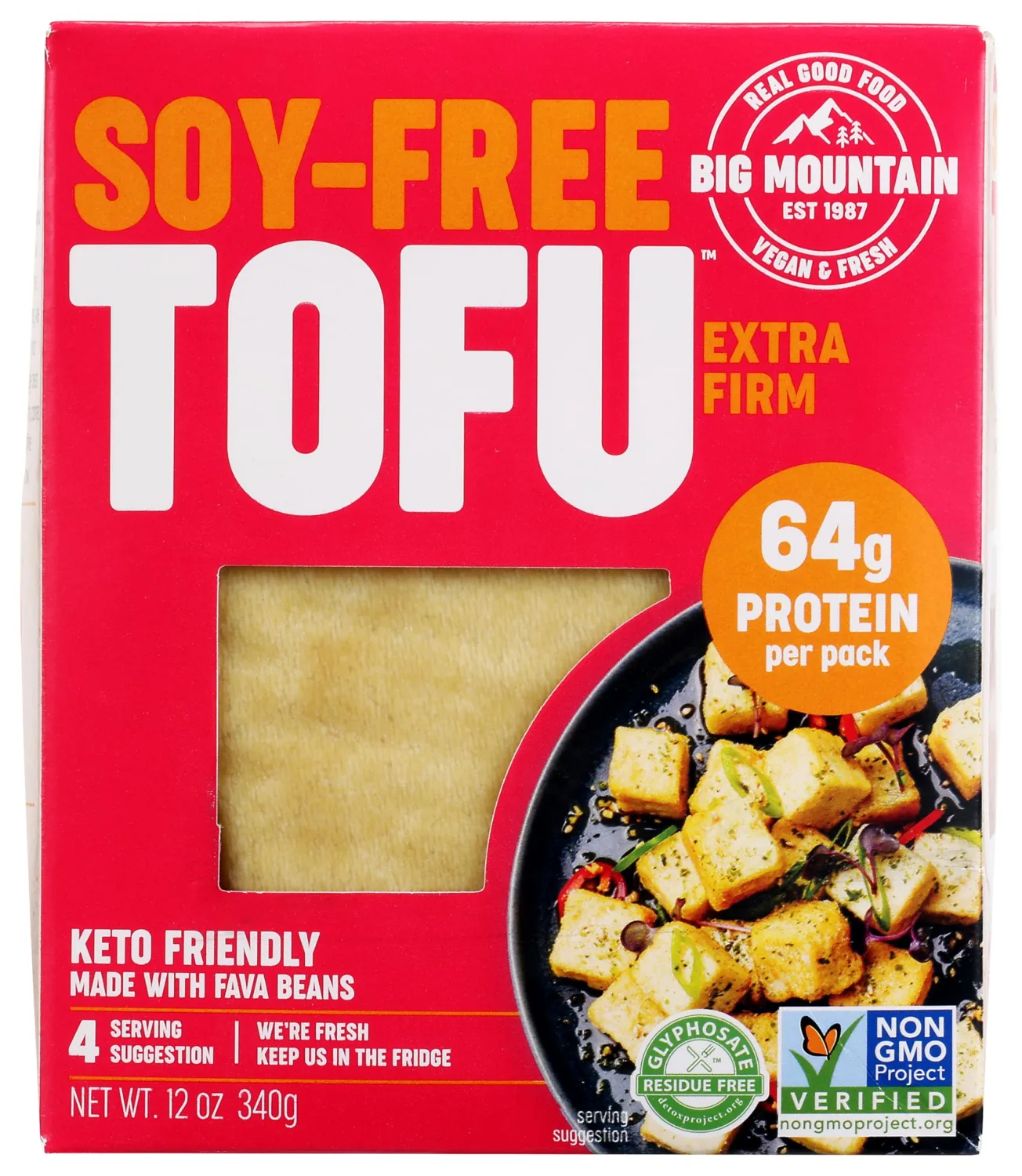 BIG MOUNTAIN FOODS Soy Free Tofu, 12 OZ