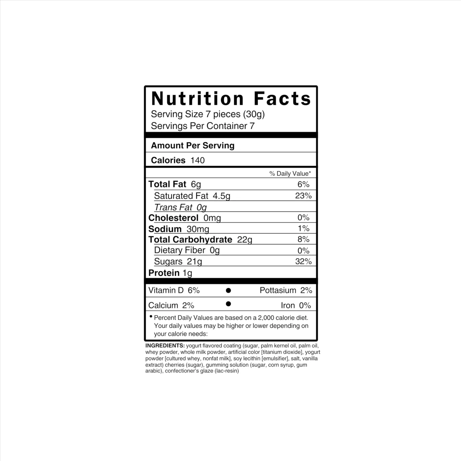 Cherryland's Best Yogurt Covered Cherries, 7.5 oz resealable bag